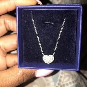 Swarovski heart pendant